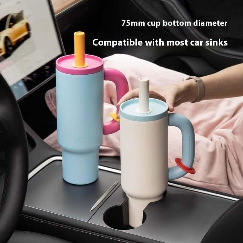 Dopamine Overlord Handle Straw Stainless Steel Vacuum Cup Abysaz Kollectionz