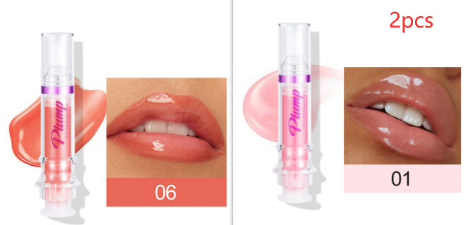 New Tube Lip Rich Lip Color Slightly Spicy Lip Honey Lip Glass Mirror Face Lip Mirror Liquid Lipstick - Abysaz Kollectionz