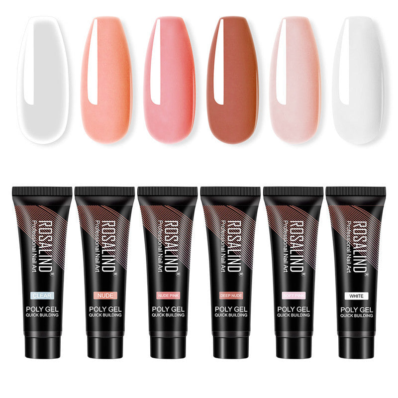 Multi-color mixed nail solid model glue Abysaz Kollectionz