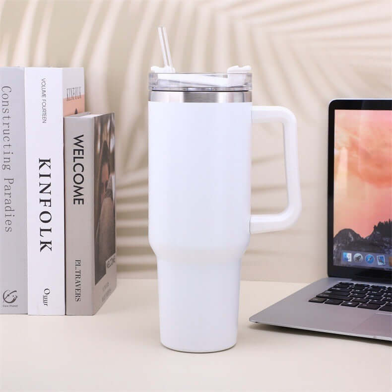 Stainless Steel Coffee Cup Handle Water Cup Cup Metal - Abysaz Kollectionz