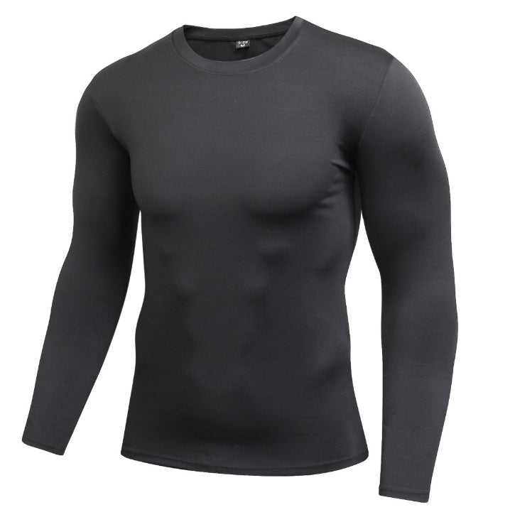 Men's Blank Long Sleeve Compression Top Abysaz Kollectionz