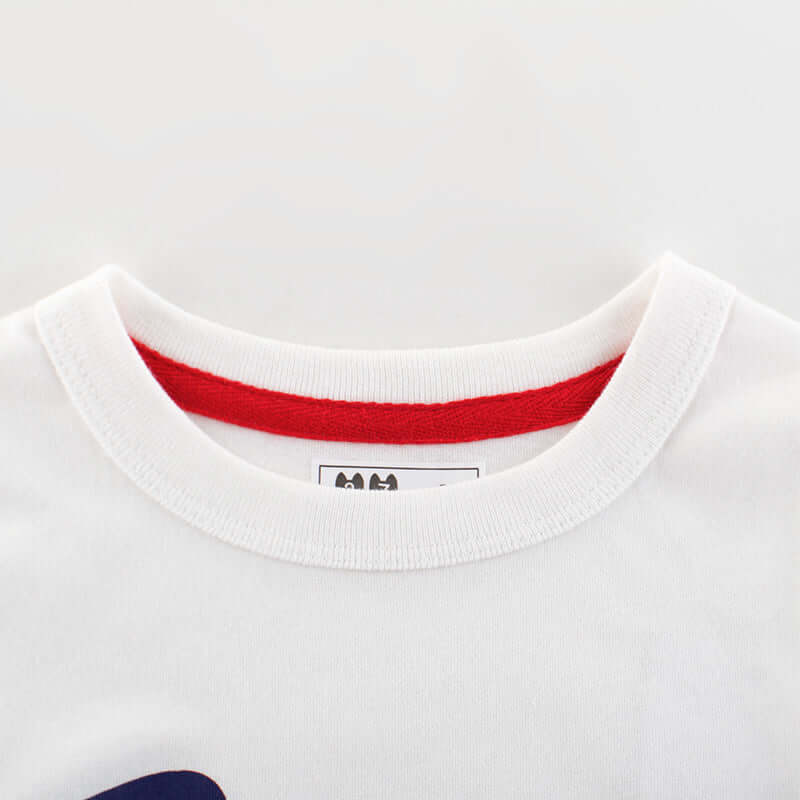 Summer Children's Wear Korean Fashion Children's Short Sleeve T-Shirt Cotton Kids Clothes Summer Boy Half Sleeve Top Abysaz Kollectionz
