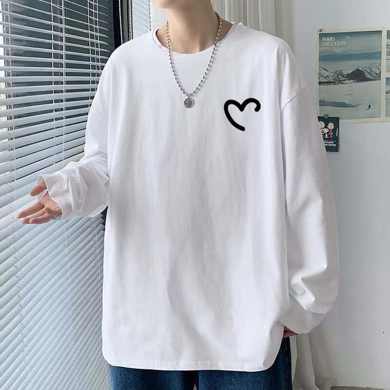 Loose Autumn Clothes Student Men Plus Size - Abysaz Kollectionz