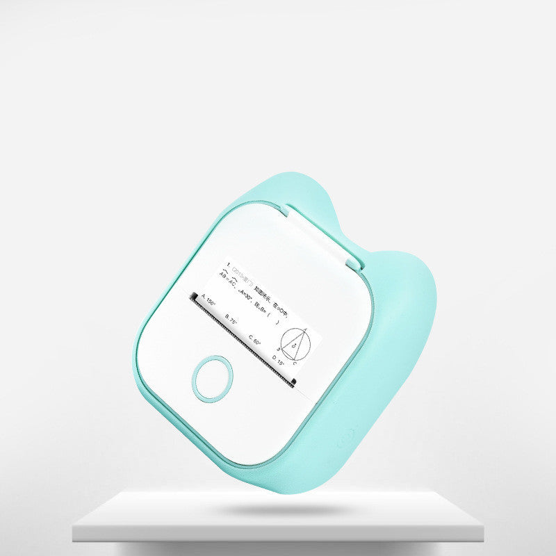 Portable Mini Thermal Label Printer Home Photo Printer Student Wrong Question Printer Bluetooth-compatible Mini Label Printer Price Tag Abysaz Kollectionz