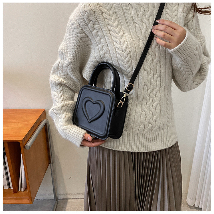 Love Small Square Bag Casual Fashion Shoulder Crossbody Bags Abysaz Kollectionz