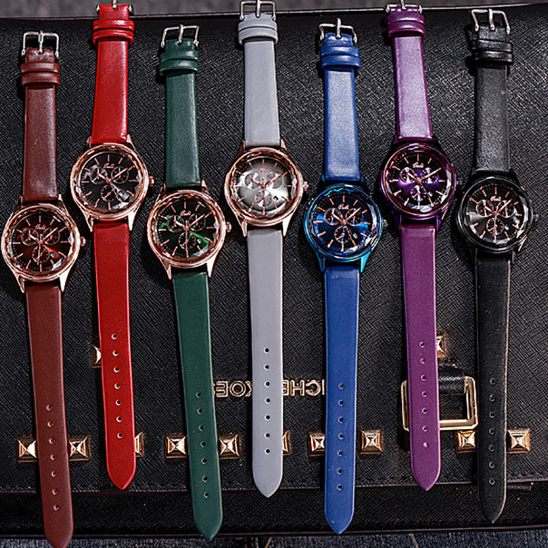 Casual Women's Student Quartz Calendar Wrist Watch Abysaz Kollectionz