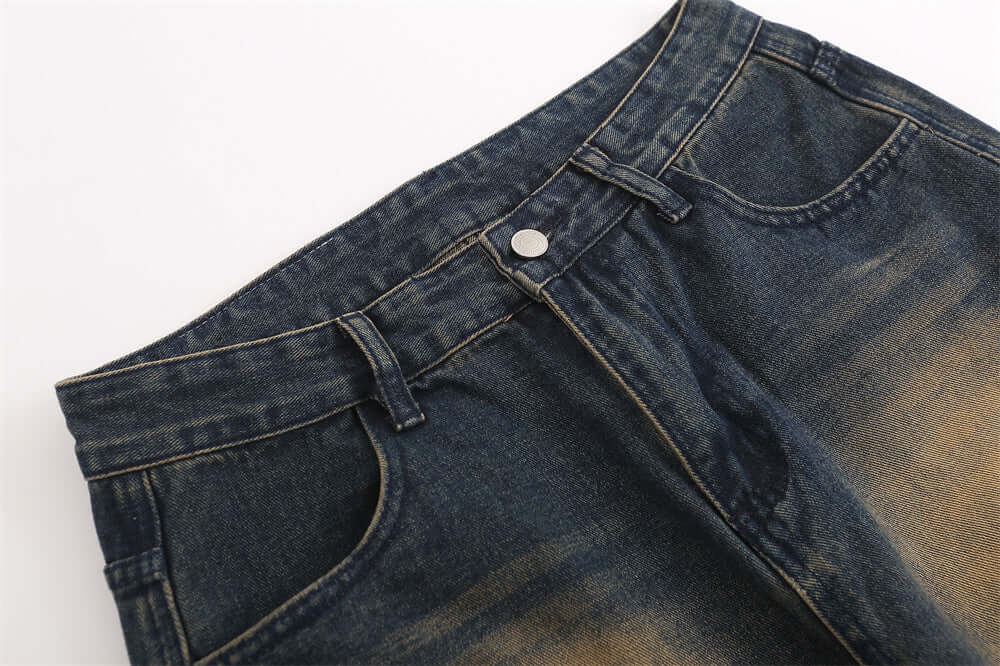 Fashion Personality Straight Jeans Men - Abysaz Kollectionz