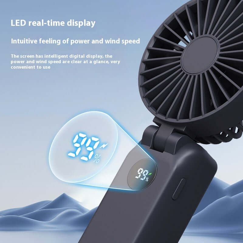 Abysaz Kollectionz Creative New Desktop Small Electric Fan Handheld Mini - Abysaz Kollectionz