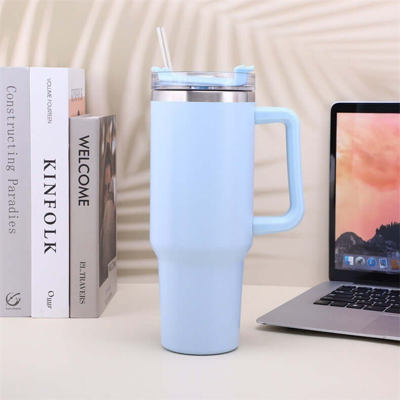 Stainless Steel Coffee Cup Handle Water Cup Cup Metal - Abysaz Kollectionz