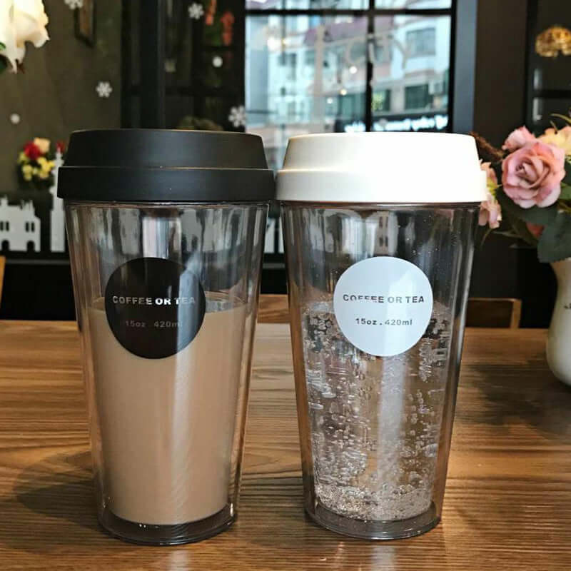 Portable double coffee cup Abysaz Kollectionz