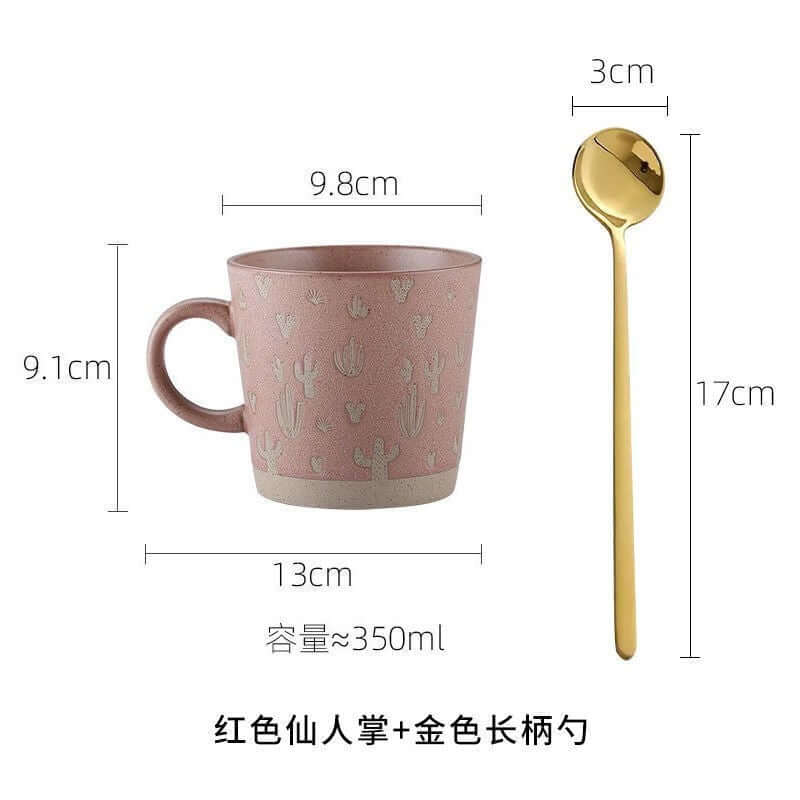 Stoneware Mug Coffee Cup Couple Water Cup Abysaz Kollectionz