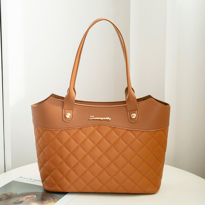 Rhombus Handbag Women Shopping Shoulder Crossbody Bags Abysaz Kollectionz