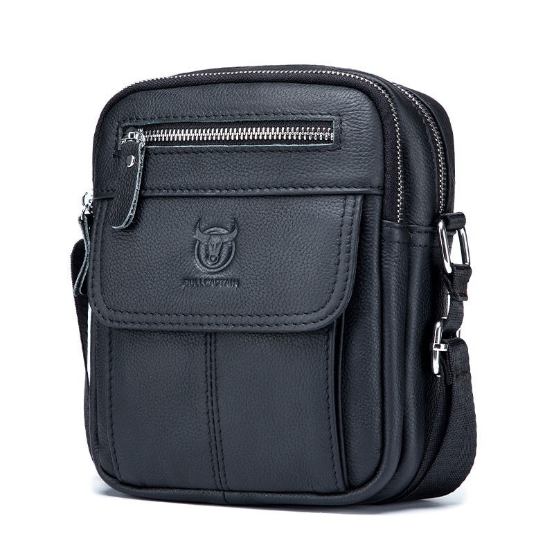 Leisure Mini Men's Leather Shoulder Crossbody Cash Bags - Abysaz Kollectionz