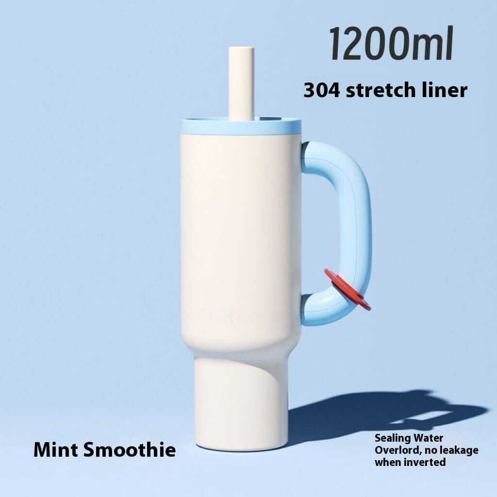 Dopamine Overlord Handle Straw Stainless Steel Vacuum Cup Abysaz Kollectionz