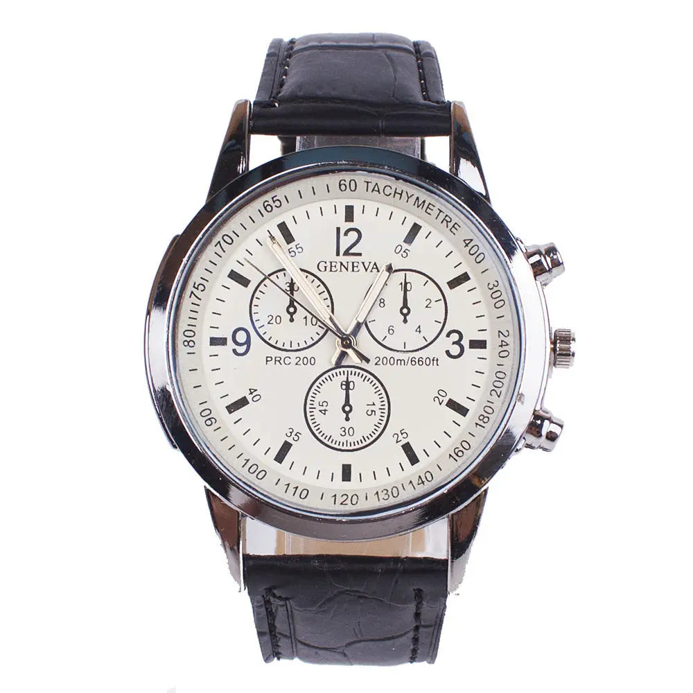 Blue Light Glass Wrist Watch Men New Watches - Abysaz Kollectionz