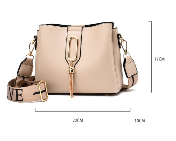Small Bags Women Women's Bags Shoulder Messenger Bag All-match Pure Trend Color Casual Handbag Abysaz Kollectionz