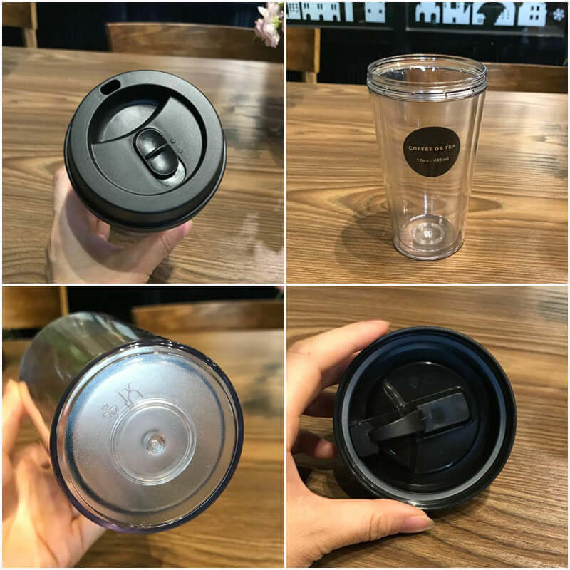 Portable double coffee cup Abysaz Kollectionz