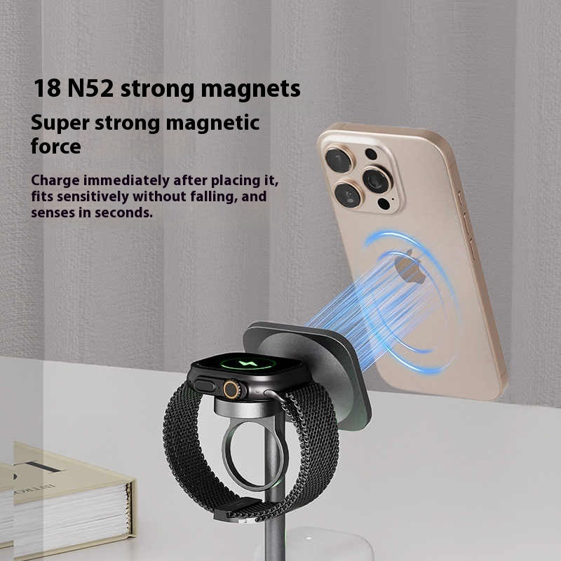 Three-in-one Basketball Magnetic Wireless Charger Abysaz Kollectionz
