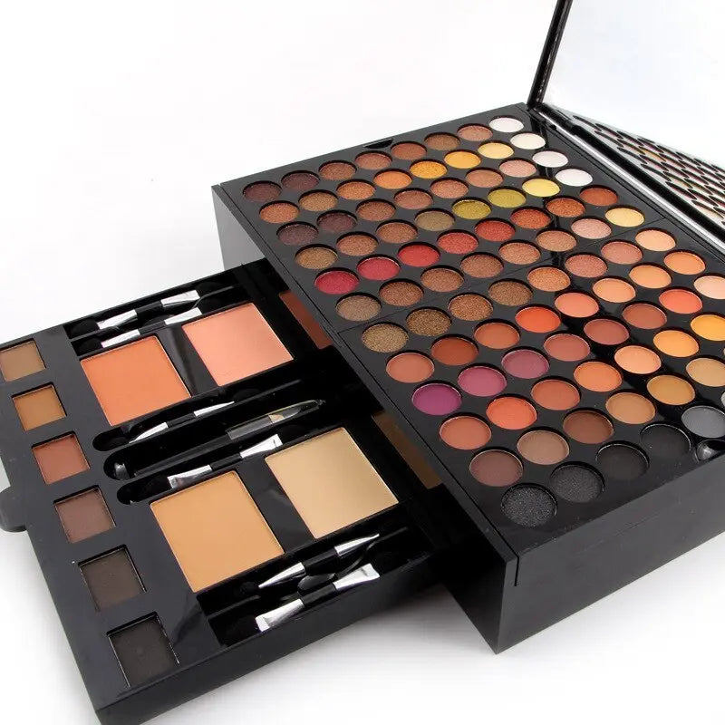 180 Colors Eyes Shadow Blush Set Personalized Piano-shaped Makeup Palette Box - Abysaz Kollectionz