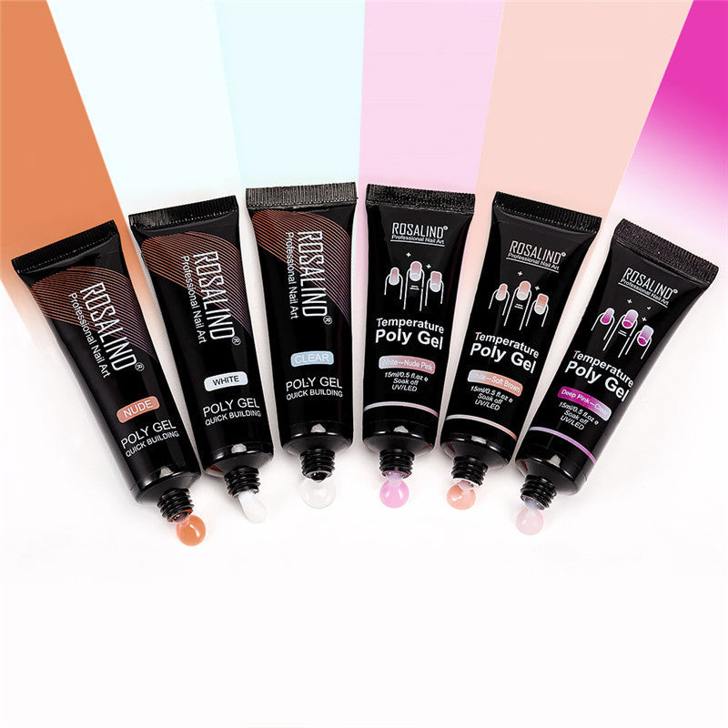Multi-color mixed nail solid model glue Abysaz Kollectionz