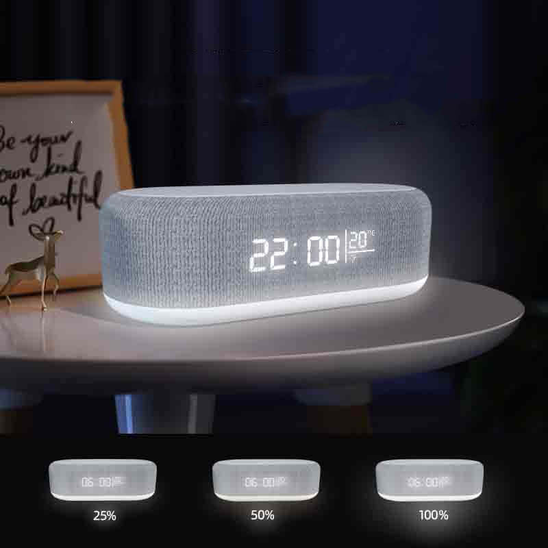 Abysaz Kollectionz Four-in-one Small Night Lamp Alarm Clock Wireless Charger - Abysaz Kollectionz
