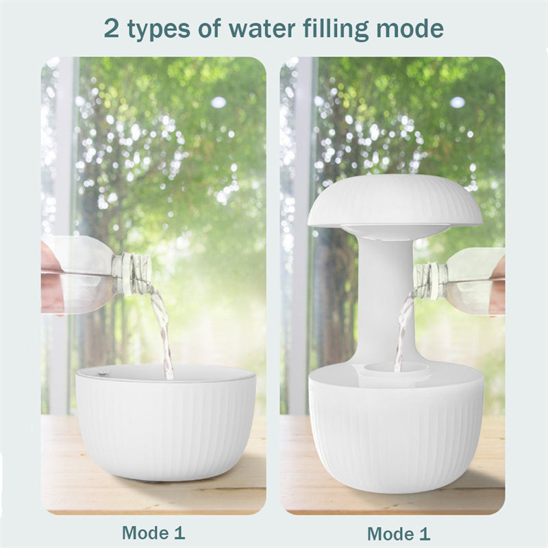 Anti-gravity Air Humidifier Mute Countercurrent Humidifier Levitating Water Drops Cool Mist Maker Fogger Relieve Fatigue Abysaz Kollectionz