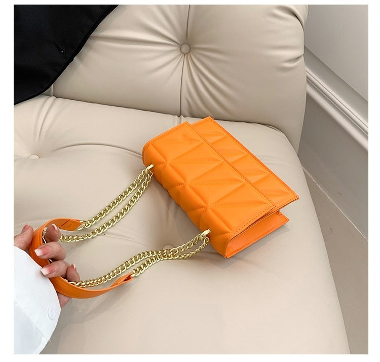 Small Square Bags Fashion Chain Crossbody Shoulder Bag - Abysaz Kollectionz