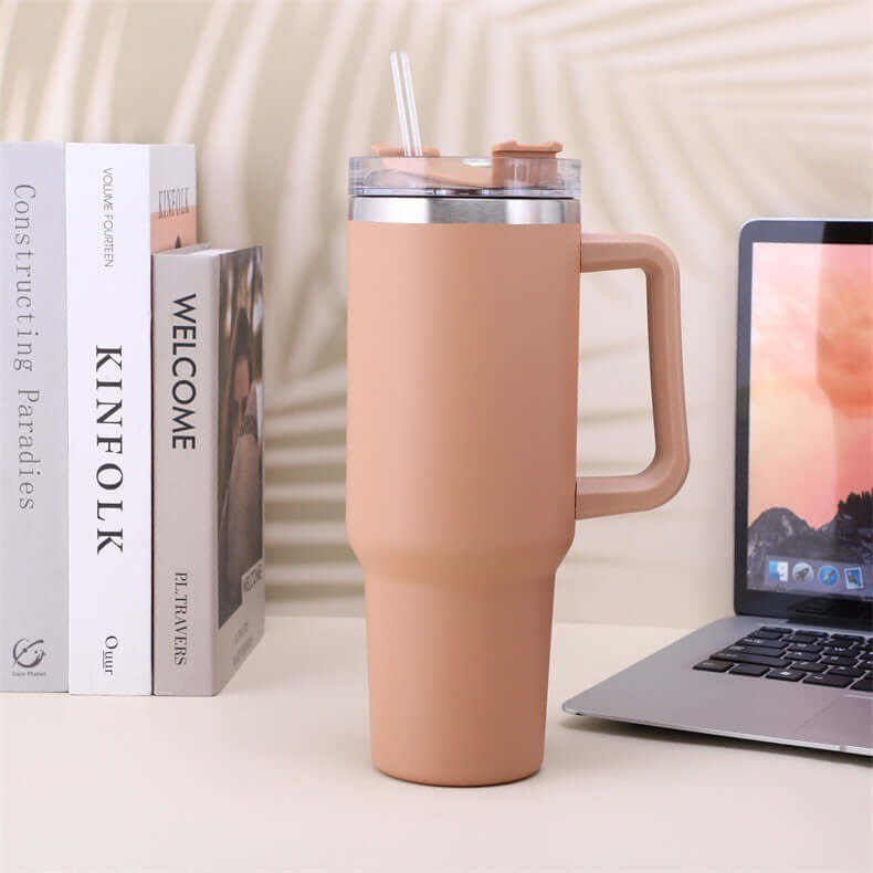 Stainless Steel Coffee Cup Handle Water Cup Cup Metal - Abysaz Kollectionz