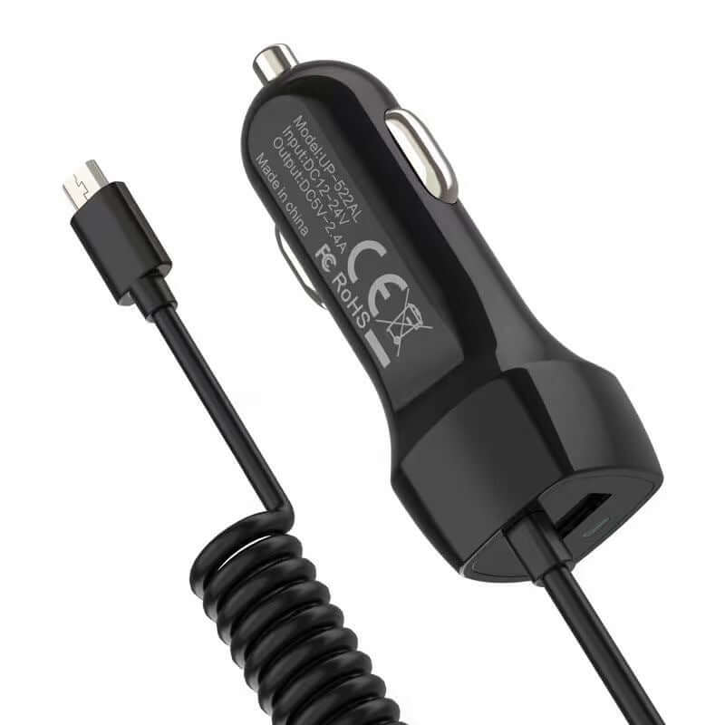 USB Car Charger With Cable - Abysaz Kollectionz
