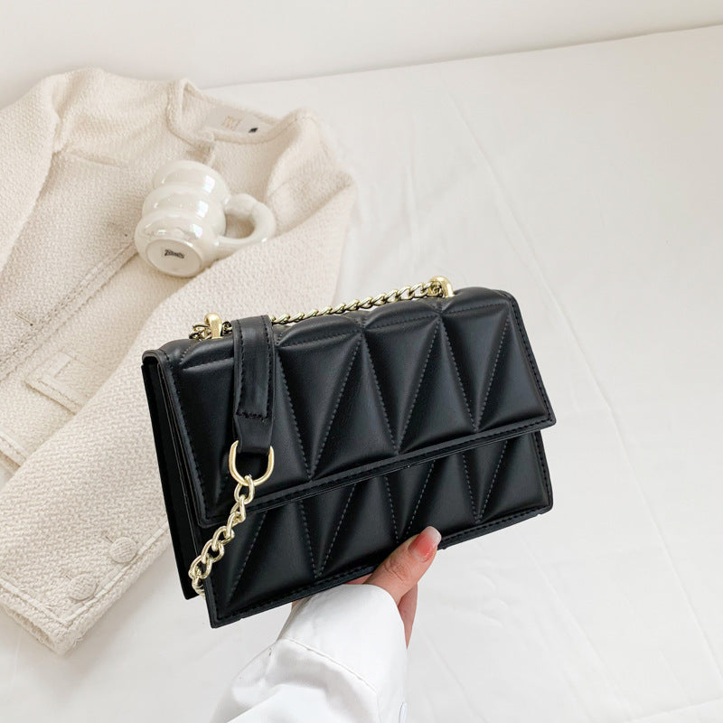 Small Square Bags Fashion Chain Crossbody Shoulder Bag - Abysaz Kollectionz