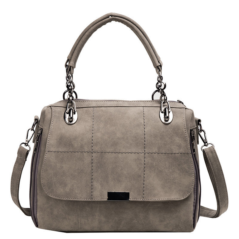 Matte Women  Scrub Female Shoulder Bags Large Capacity Matcha Green PU Leather Lady Totes Boston Bag for Travel Hand Bags Abysaz Kollectionz