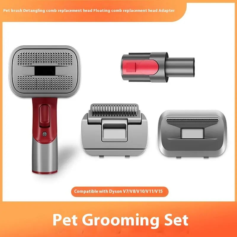 Full Series Dogs And Cats Hair Suction Head Accessories Comb Suit Pet Shaver - Abysaz Kollectionz