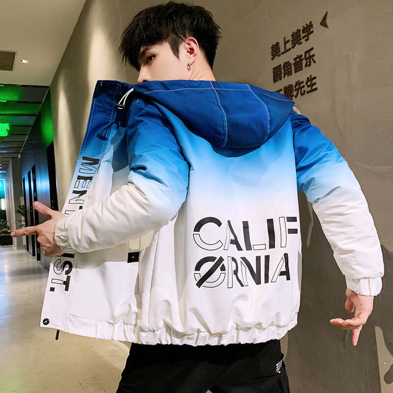 Thin Gradient Coat For Men Fashion Clothes - Abysaz Kollectionz