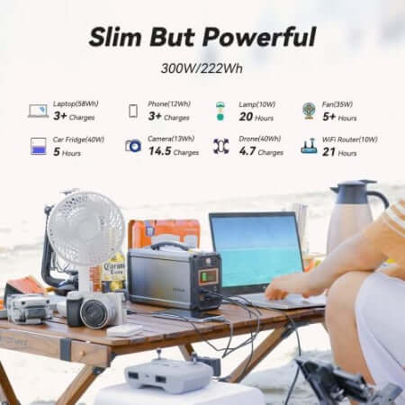 300W Portable Power Station - Abysaz Kollectionz