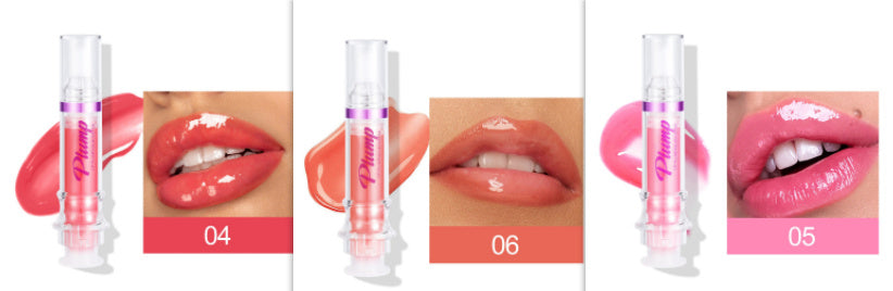 New Tube Lip Rich Lip Color Slightly Spicy Lip Honey Lip Glass Mirror Face Lip Mirror Liquid Lipstick - Abysaz Kollectionz