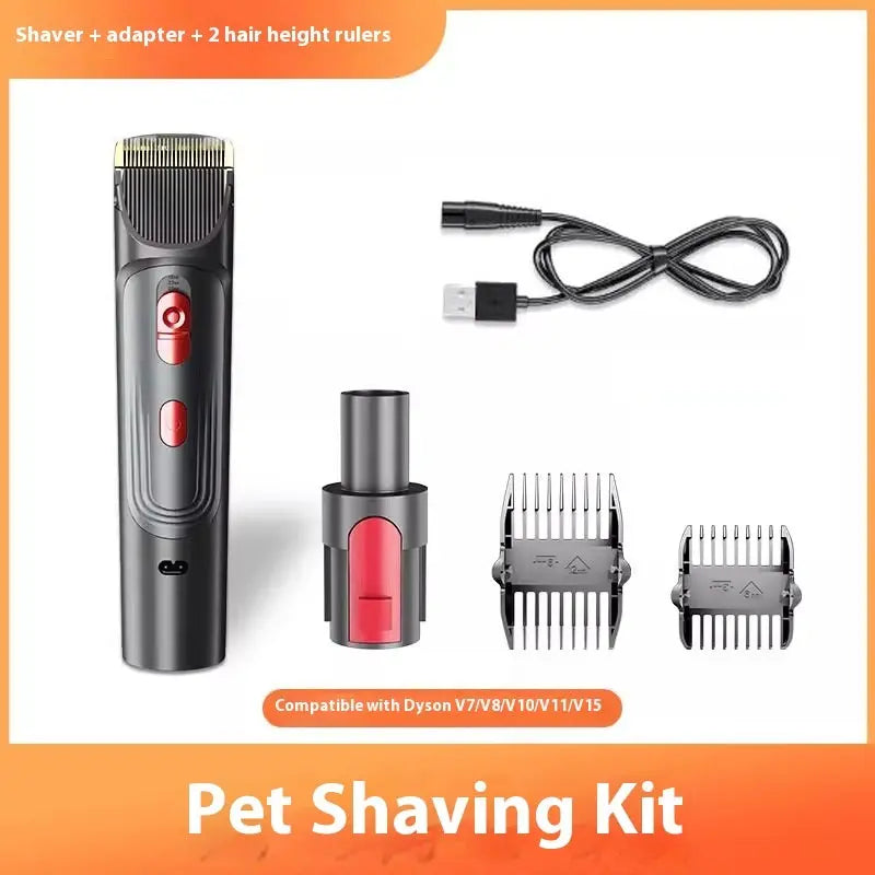 Full Series Dogs And Cats Hair Suction Head Accessories Comb Suit Pet Shaver - Abysaz Kollectionz