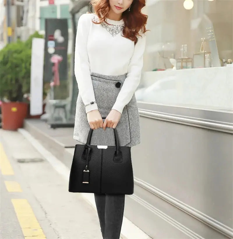 Famous Designer Brand Bags Women Leather Handbags New  Luxury Ladies Hand Bags Purse Fashion Shoulder Bags - Abysaz Kollectionz