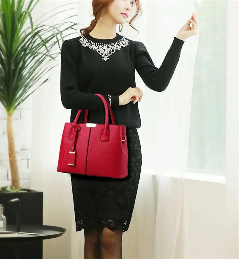 Famous Designer Brand Bags Women Leather Handbags New  Luxury Ladies Hand Bags Purse Fashion Shoulder Bags - Abysaz Kollectionz