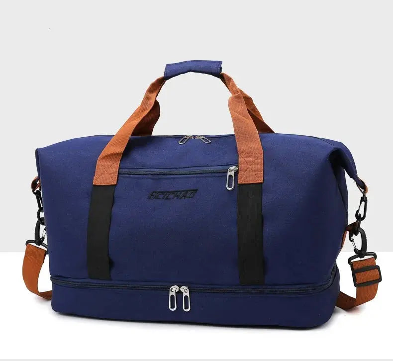Fashion Men Women Large Capacity Travel Bag Large Capacity Men Sports Bag Waterproof Women Messenger Bag Wet and Dry - Abysaz Kollectionz