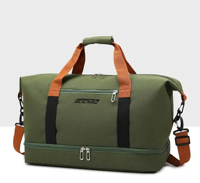 Fashion Men Women Large Capacity Travel Bag Large Capacity Men Sports Bag Waterproof Women Messenger Bag Wet and Dry - Abysaz Kollectionz