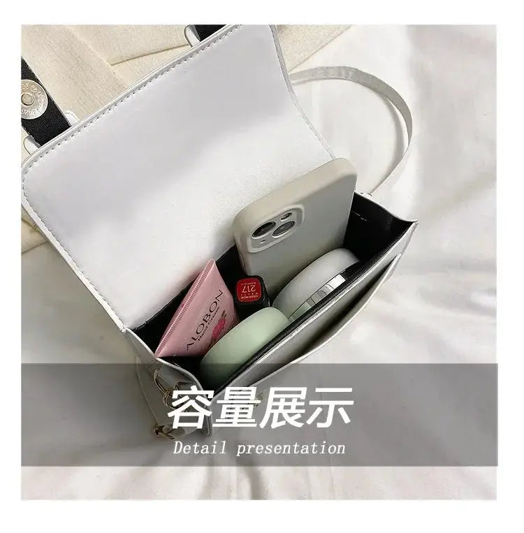 Sanrio Pu Square Bag Anime Shoulder Bags Kawaii Messenger Tote Cute Cartoon Backpacks My melody Cinnamorol Kuromi Fashion Bags - Abysaz Kollectionz