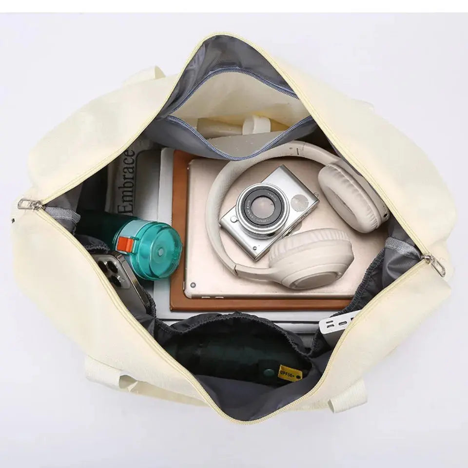 Fashion Men Women Large Capacity Travel Bag Large Capacity Men Sports Bag Waterproof Women Messenger Bag Wet and Dry - Abysaz Kollectionz