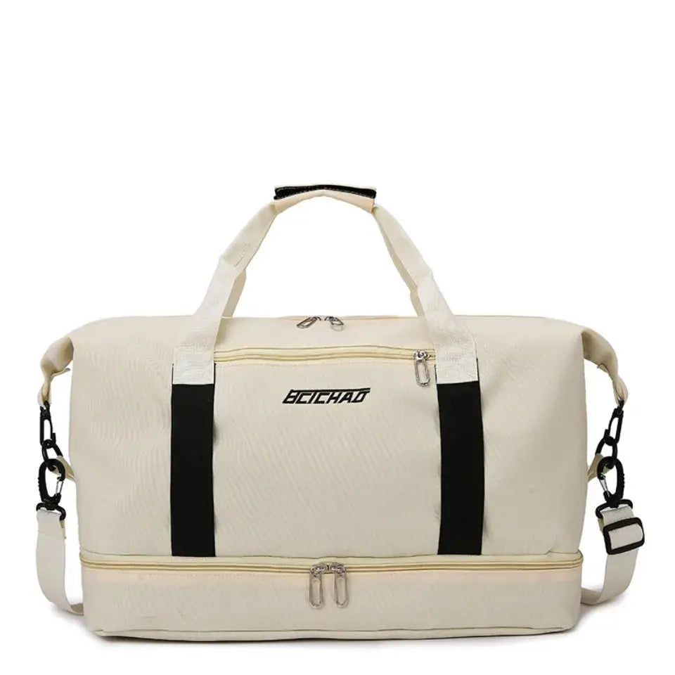 Fashion Men Women Large Capacity Travel Bag Large Capacity Men Sports Bag Waterproof Women Messenger Bag Wet and Dry - Abysaz Kollectionz