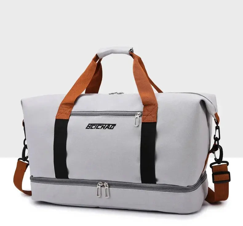 Fashion Men Women Large Capacity Travel Bag Large Capacity Men Sports Bag Waterproof Women Messenger Bag Wet and Dry - Abysaz Kollectionz