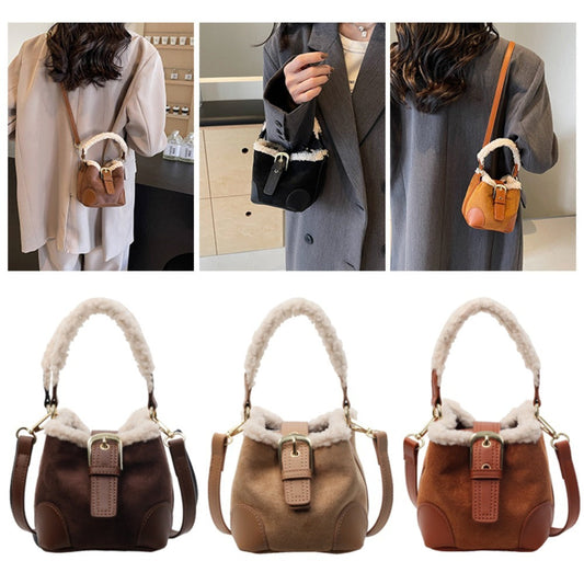 Crossbody Bags Women Shoulder Bag Casual Retro Plush Bag Versatile Plush Designer Bags Purse And Handbags Female Bags Abysaz Kollectionz