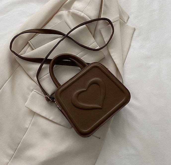 Love Small Square Bag Casual Fashion Shoulder Crossbody Bags - Abysaz Kollectionz