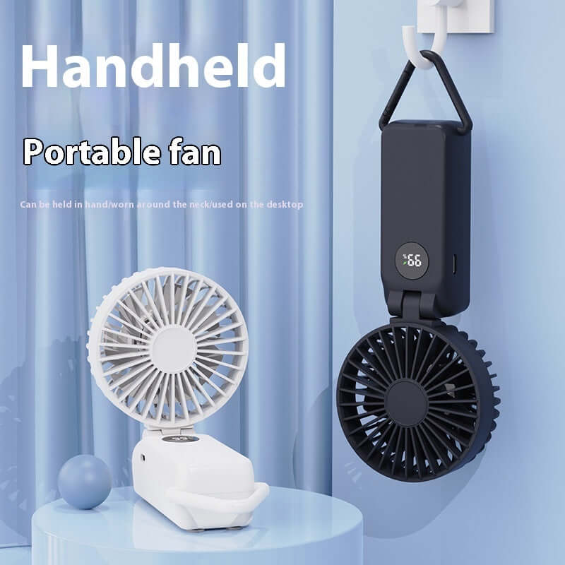 Abysaz Kollectionz Creative New Desktop Small Electric Fan Handheld Mini - Abysaz Kollectionz