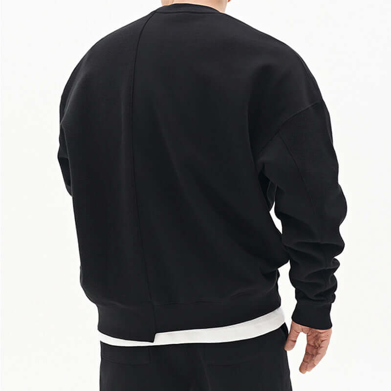 Pullover Round Neck Sweater Loose Men Clothes Abysaz Kollectionz