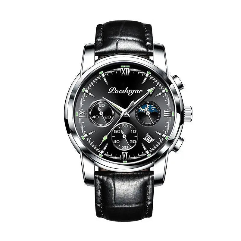 Multifunctional Men's Watch Luminous Waterproof Quartz Wrist Watch - Abysaz Kollectionz