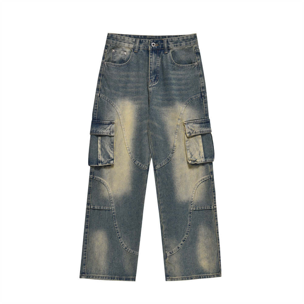 Fashion Work Clothes Pocket Jeans For Men Abysaz Kollectionz